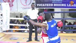 BOUT 237  RILIWAN SALAWU VS QUDUS OMOTAJO  MALE 635KG  YBL S2 WEEK 10  IKORODU LAGOS [upl. by Ketchan]