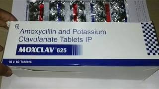 Moxclav 625 Tablets  Composition Side Effects Uses [upl. by Maxama835]