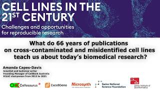 Amanda Capes Davis  Cell lines in the 21st century symposium [upl. by Stromberg721]