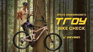 My 2023 Devinci Troy Bike Check [upl. by Nevur]