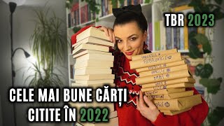 Cele mai bune carti citite in 2022 📚 TBR 2023 [upl. by Sdlonyer823]