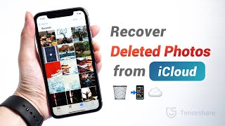 How to Restore Photos from iCloud amp Recover Deleted Photos  2025 iOS 18 [upl. by Aivad]