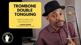 Trombone Lesson Double Tonguing  How To Practice And Execute It [upl. by Ydnim]