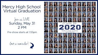 Mercy High School Graduation 2020 [upl. by Roselle]