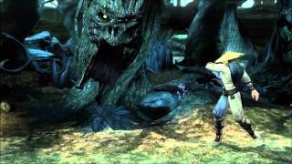 Mortal Kombat 9 Raiden Fatality 1 2 Stage and Babality HD [upl. by Shelia99]