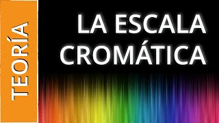 ESCALA CROMÁTICA las 12 notas musicales • Teoría musical [upl. by Neeli964]