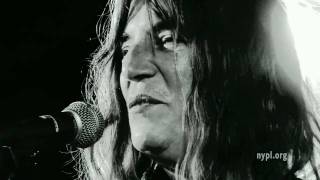 Patti Smith  LIVE from the NYPL [upl. by Anirpas]