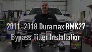 20112019 Duramax BMK27 Bypass Installation [upl. by Iatnahs552]