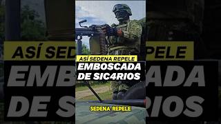 😱 ¡Así Repelen la EMBOSCADA los SOLDADOS MEXICANOS 😱 “De Sicarios”🇲🇽☠️shorts mexico military [upl. by Llewoh353]