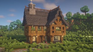 Minecraft Medieval Bakery Tutorial [upl. by Uri]