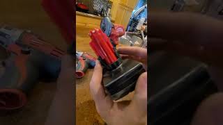 Milwaukee 12 volt battery removal made easier [upl. by Stagg]