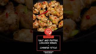 Salt and Pepper Chicken Wings Shorts [upl. by Kronick]