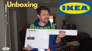 IKEA SKAFTET  LUNNOM UNBOXING  ASSEMBLE 💡 🔧 🧰 [upl. by Renado727]