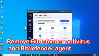 How to uninstall bitdefender windows 10 [upl. by Eggleston]