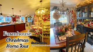 Christmas Home Tour 2021Priscilla amp ChelseaThe Real Housewives of Cross Stitch [upl. by Bastian]