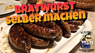 140  MCELLISDA WURSTET Bratwurst selber machen [upl. by Eednyl]