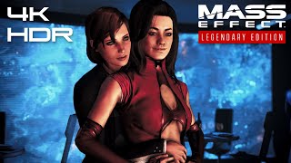 Complete FemShep amp Miranda Romance  Mass Effect Legendary Edition 4K HDR [upl. by Marella40]