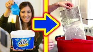 15 Brilliant Uses For OxiClean 🙌 Cleaning Tips amp DIY Recipes [upl. by Ruffo]