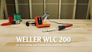 Weller WLC200 Soldering Station 80W  for any consumer soldering job [upl. by Saravat]