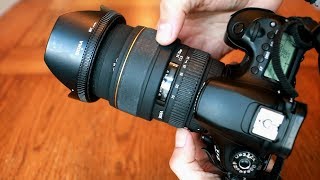 Sigma 2470mm f28 EX DG Macro lens review with samples Fullframe amp APSC [upl. by Kwabena]