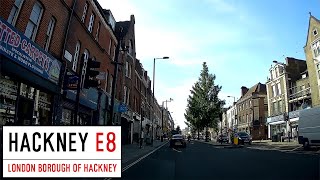 A Drive Through London Hackney E8 [upl. by Adnohser]