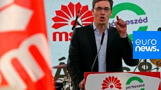 Hungarian opposition mounts strong challenge to Orbans Fidesz party in Budapest [upl. by Marriott]