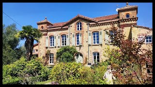 Delightful Mansion Facing the Pyrenees Midi Pyrénées France [upl. by Ajnotal208]