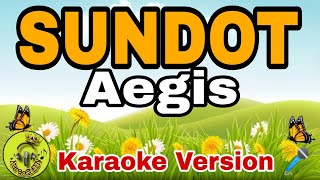 SUNDOT  AEGIS  KARAOKE VERSION [upl. by Nnaycart314]