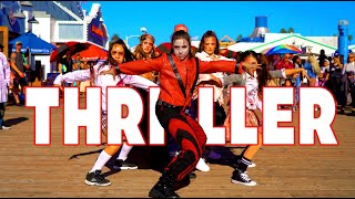 Thriller Michael Jackson Flashmob  Enola Bedard [upl. by Hnoj]