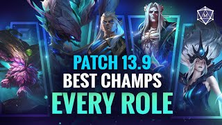 BEST Champions in EVERY ROLE in Patch 139  LoL Season 13 [upl. by Simon286]