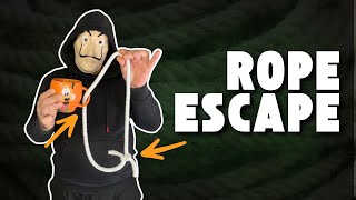 ROPE ESCAPE TRICK EXPLAINED 🪄 tricks foryou magic youtubeshorts ytshorts tutorial shorts [upl. by Evered]