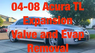 Acura TL Expansion Valve and Evaporator Replacement 0408 [upl. by Joline]