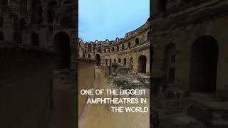 Walking Through Passage Of Ancient Amphitheater In El Jem Tunisia shorts travel tunisia [upl. by Yokum]