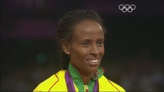 Ethiopia Meseret Defar Wins Womens 5000m Gold  London 2012 Olympics [upl. by Eloken466]