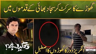 Woh Kya Hai with Sajjad Saleem  English period haunted horse stables  Horror Show [upl. by Junius]