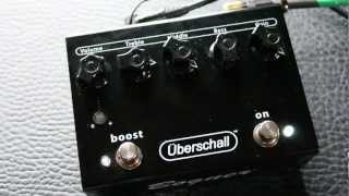 Bogner Uberschall Pedal  BASS Demo [upl. by Duffie]