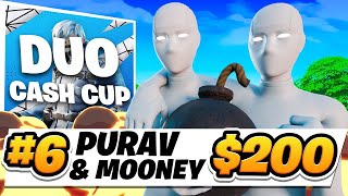 MY BEST TOURNAMENT YET DUOS CASH CUP FINALS [upl. by Kenn]