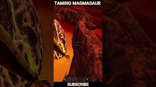 Taming magmasaur in ark genesis 1 in tamil ark gaming gamesjerry physicstheory dinosaur [upl. by Beitris193]