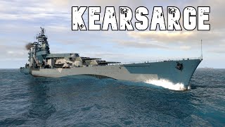 World of WarShips Kearsarge  3 Kills 255K Damage [upl. by Aruam]