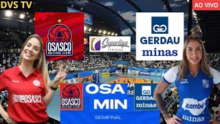 OSASCO X MINAS AO VIVO SUPERLIGA FEMININA DE VÔLEI ONDE ASSISTIR COM IMAGENS [upl. by Zipah178]