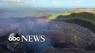 Live look at volcano lava lake in Nicaragua l ABC News [upl. by Nnorahs]