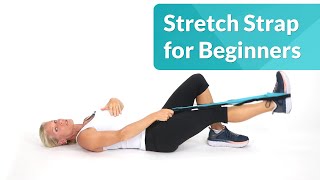 Stretch Strap Exercises for Beginners [upl. by Oicul]