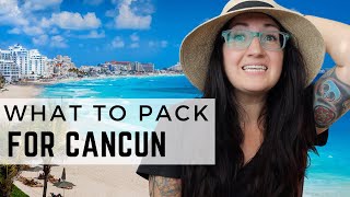 What to pack for Cancun  What to pack for an allinclusive [upl. by Idnis]