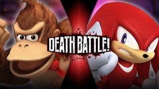 Donkey Kong VS Knuckles Nintendo VS Sega  DEATH BATTLE [upl. by Atoiyanap580]