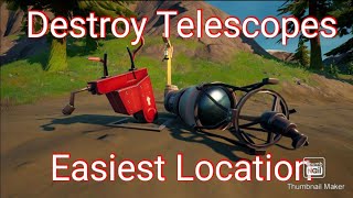 Next Objective at Sanctuary or Any Seven Outpost Destroy Telescopes Collect Parts [upl. by Averi]