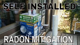 RADON ABATEMENT  Do it Yourself  How I did it [upl. by Ttennaej]