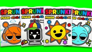 SPRUNKI Blind Bag MrSun MrFun Computer Sky Oren  ASMR Phase 1vs2vs3vs4 squishy [upl. by Eileme]