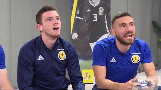 FIFA 19  Andy Robertson amp Robert Snodgrass v Scott McTominay amp Stephen ODonnell [upl. by Aihtak353]