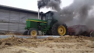 A real John Deere 4630 cold start [upl. by Sherlocke]