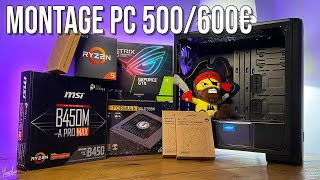 COMMENT MONTER SON PC GAMER 2020 Config 500€  600€ [upl. by Mooney]